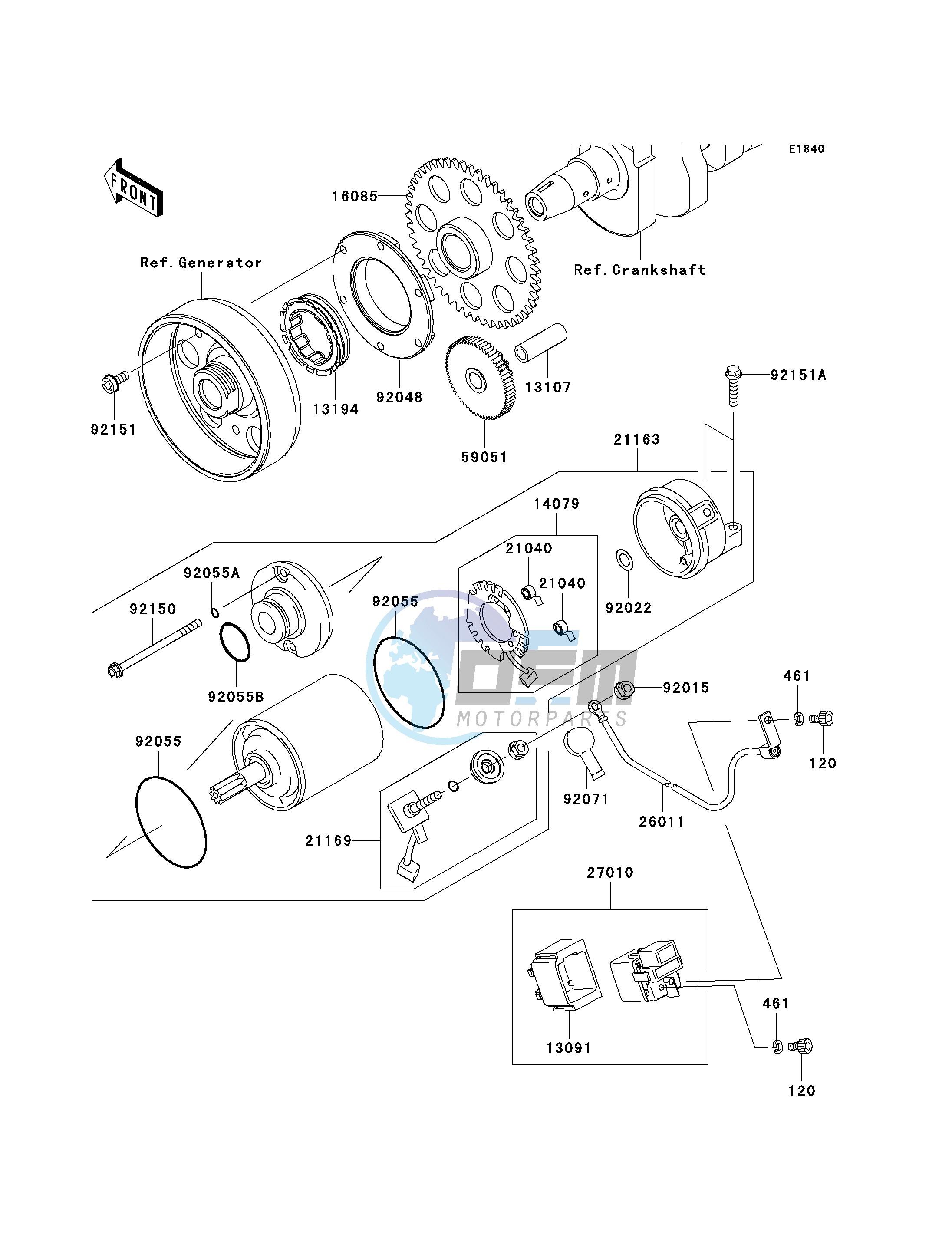 STARTER MOTOR