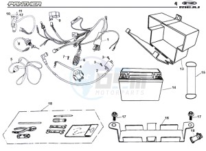 PANTHER-BLUE 50 drawing ELECTRICAL