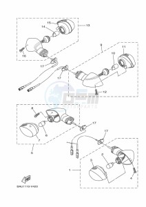 XTZ690 XTZ7N (BHL1) drawing FLASHER LIGHT