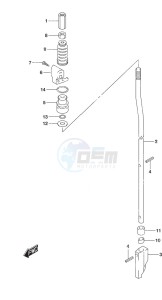 DF 25A drawing Shift Rod