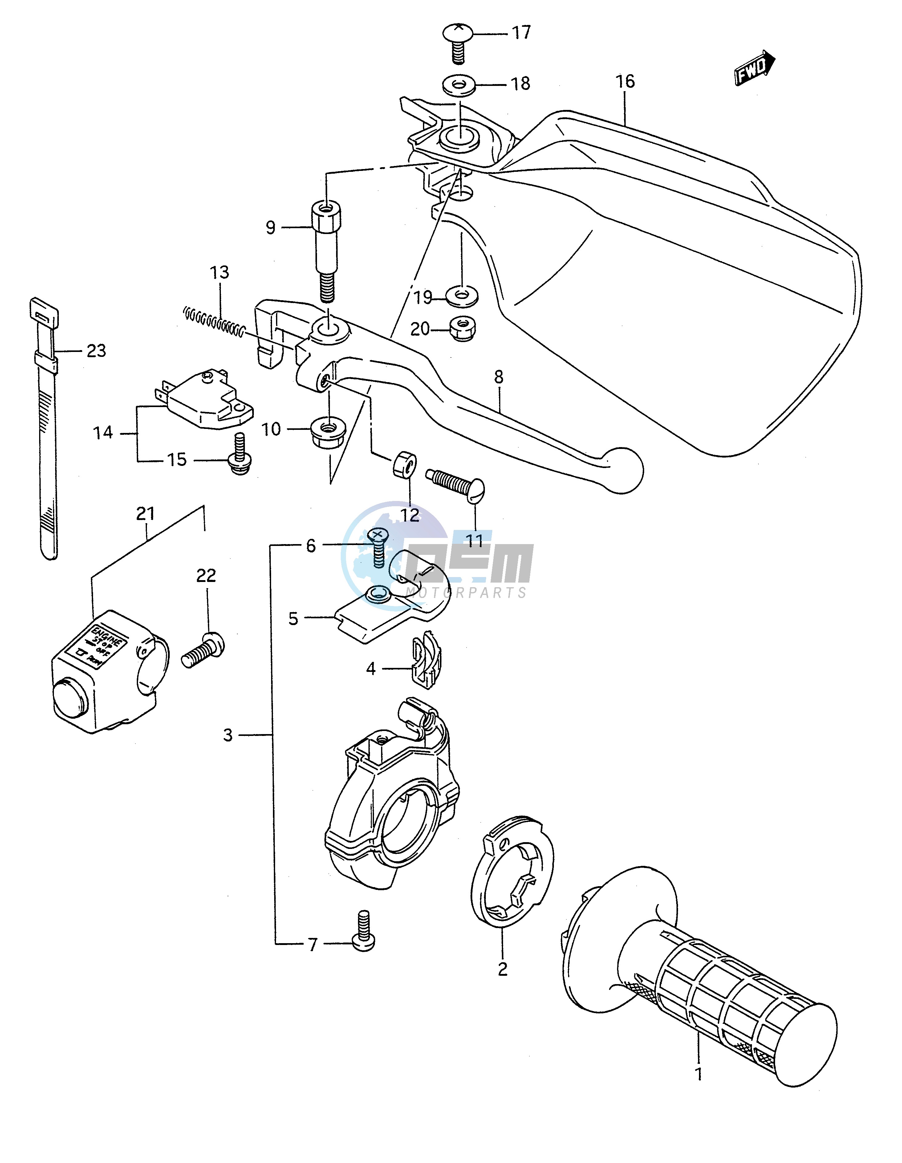 RIGHT HANDLE SWITCH