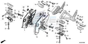 CBR500RE CBR500R UK - (E) drawing STEP