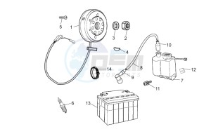 SX 50 (EMEA) drawing Flywheel