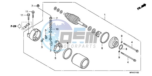 STARTING MOTOR