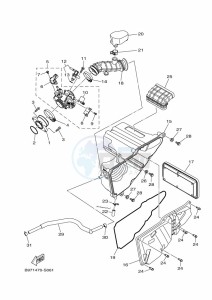 FZN250 (B8H5) drawing INTAKE