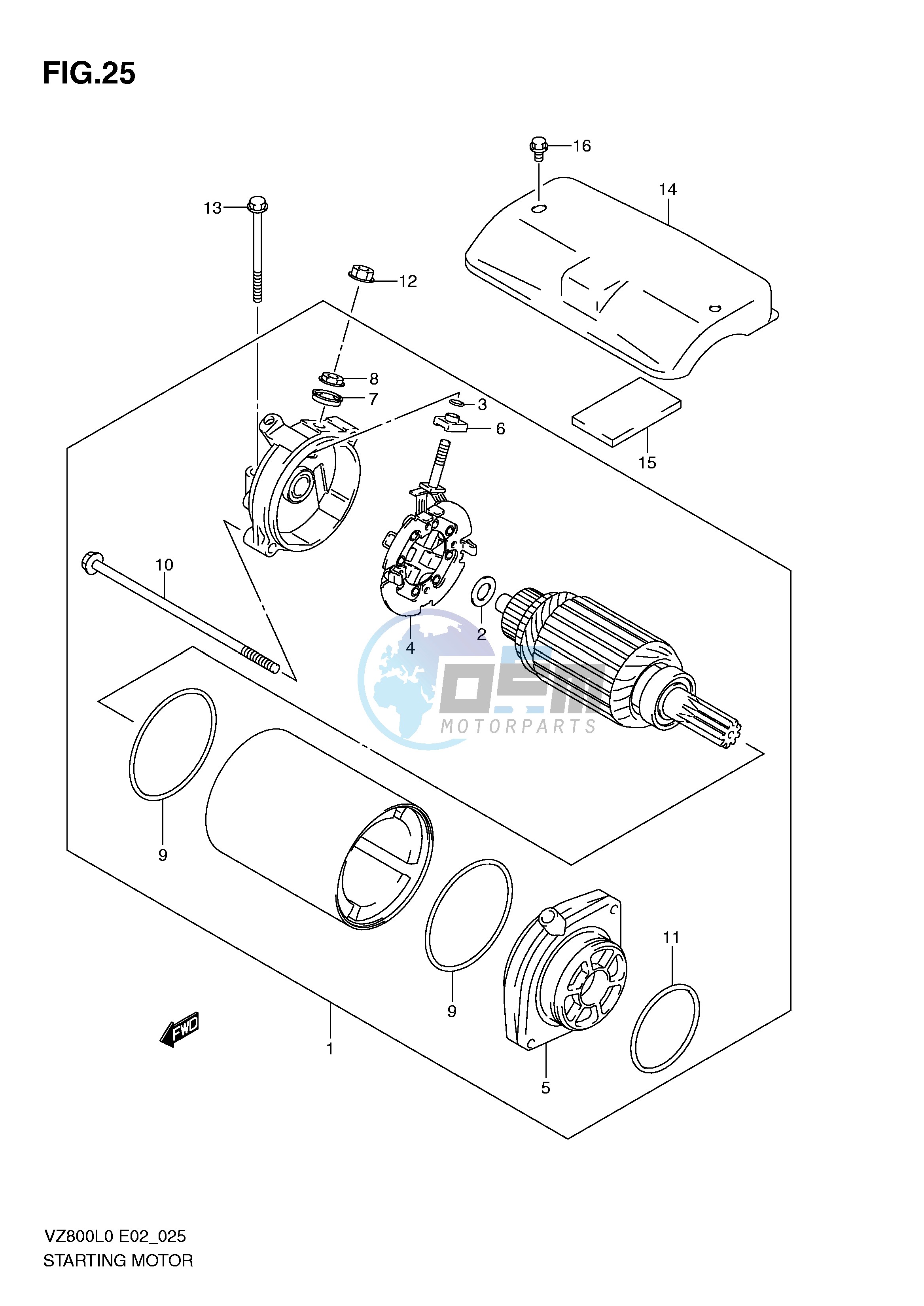 STARTING MOTOR