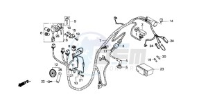 SH100 drawing WIRE HARNESS