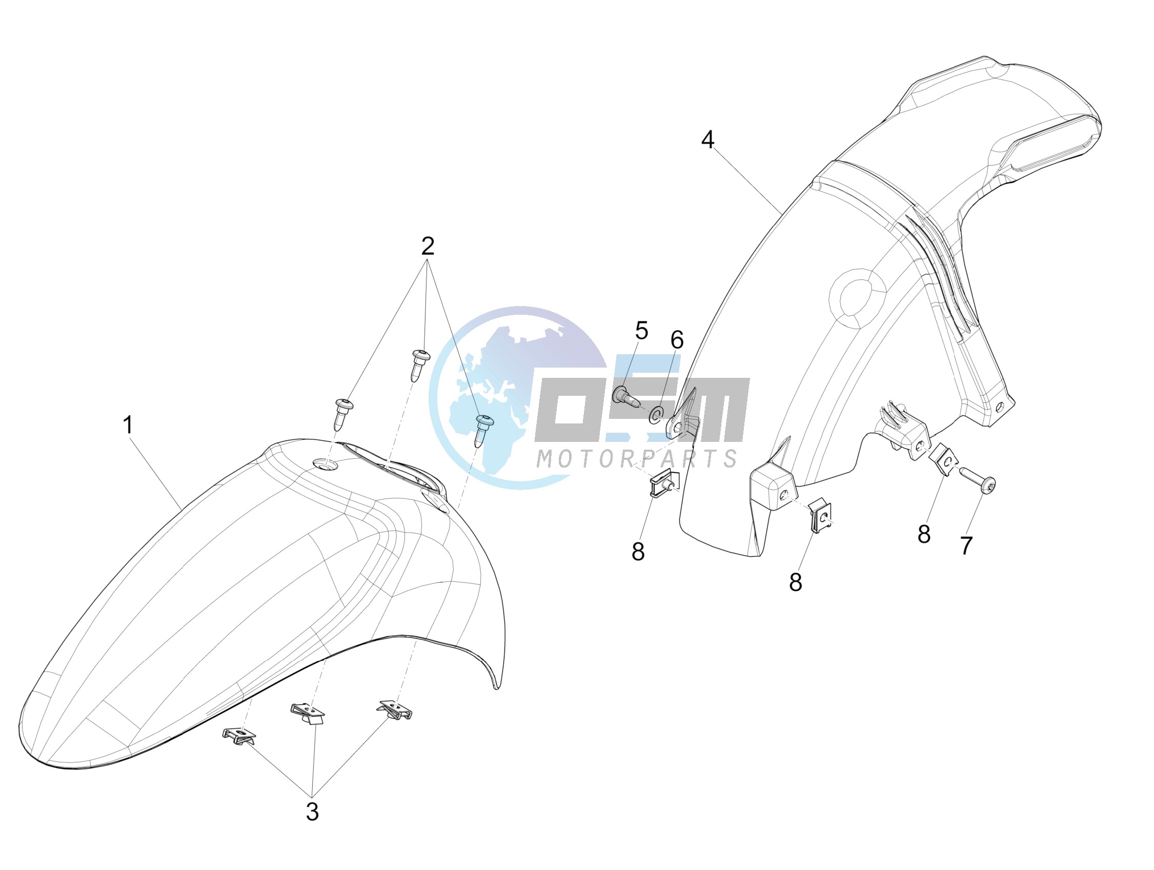 Wheel housing - Mudguard