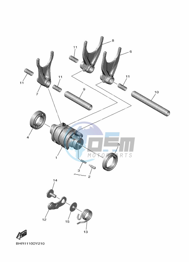 SHIFT CAM & FORK