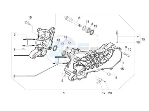 Liberty 50 4t Delivery drawing Crankcase