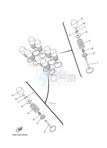 XT1200Z XT1200Z SUPER TENERE ABS (BP87) drawing VALVE