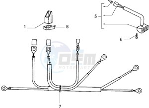 PX 125 E drawing Main cable harness