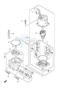 DF 140A drawing PTT Motor