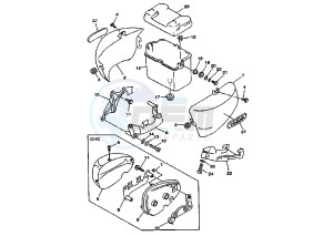 XV DX VIRAGO 535 drawing SIDE COVERS MY00