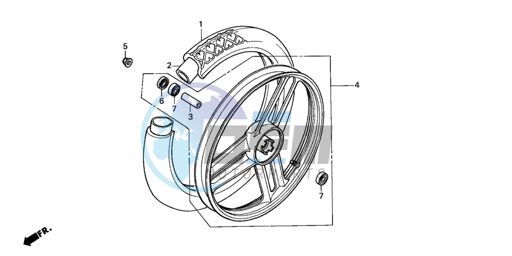 FRONT WHEEL