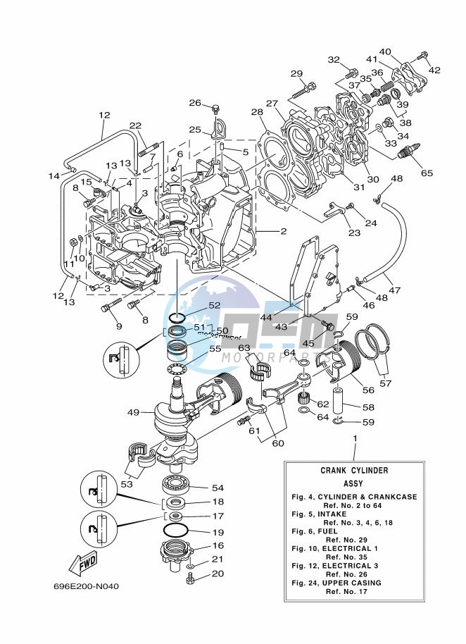 CYLINDER--CRANKCASE