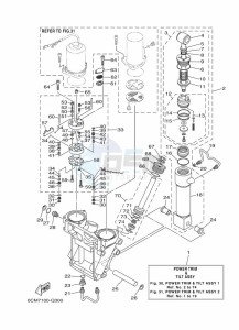 F250LETX drawing TILT-SYSTEM-1