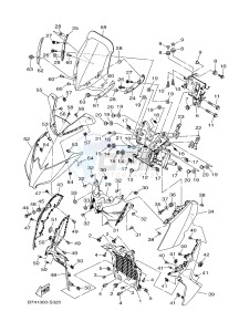 CZD300A X-MAX 300 X-MAX (B741 B749) drawing WINDSHIELD