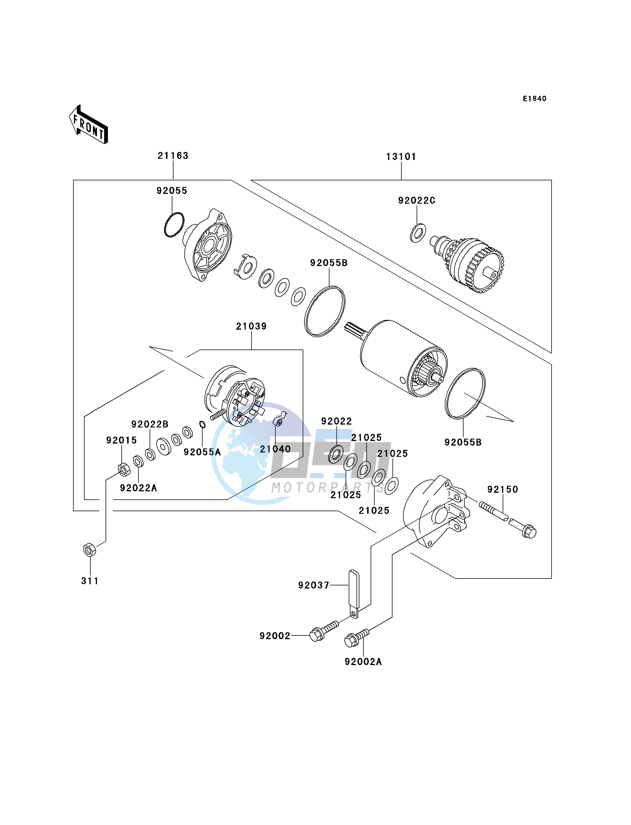 STARTER MOTOR