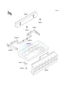 KAF 620 B [MULE 2520 TURF] (B6) [MULE 2520 TURF] drawing SEAT