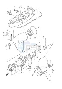 DF 4 drawing Gear Case