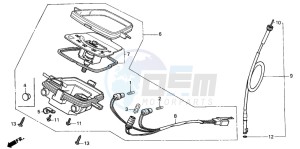 PK50SM drawing METER