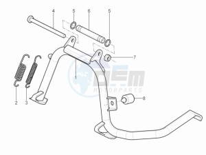 MP3 125 yourban erl drawing Stand