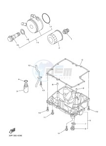 FZ8-N 800 FZ8 (NAKED) (39PS 39PU) drawing OIL CLEANER