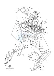 YXZ1000R YXZ10YEXJ YXZ1000R (B0FA) drawing CARRIER