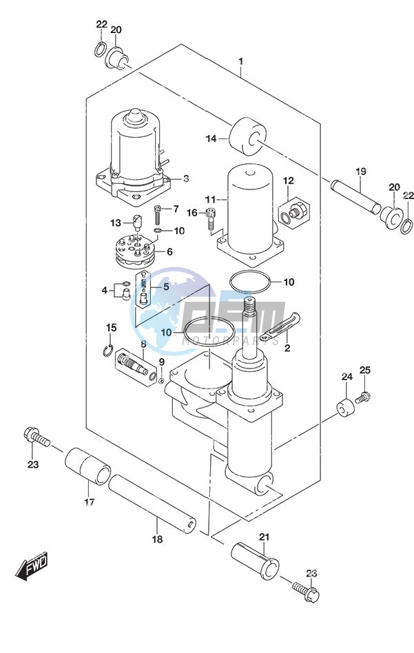 Trim Cylinder High Thrust