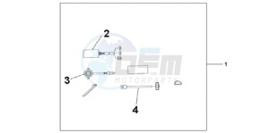 VTR2509 U drawing ALARM