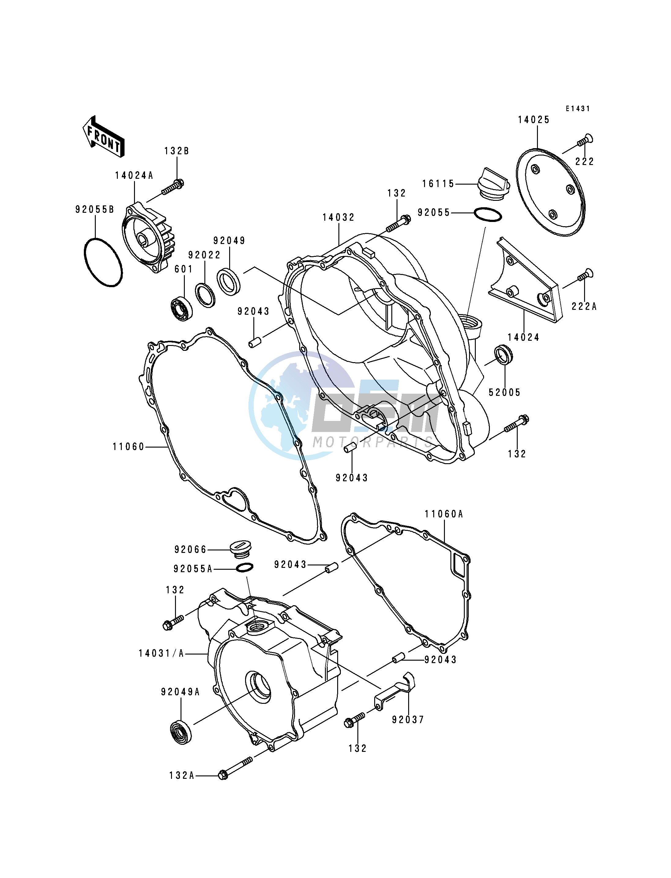 ENGINE COVER-- S- -