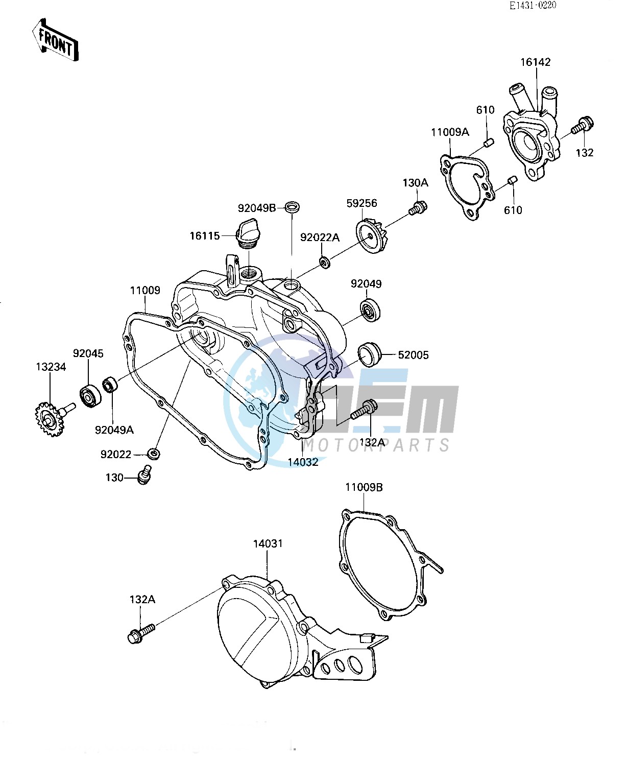 ENGINE COVER-- S- -