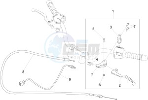 V9 Roamer 850 (EMEA) drawing Clutch control