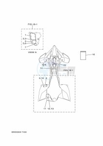 YFZ450R YFZ45YSSK (BW2L) drawing EMBLEM & LABEL 1