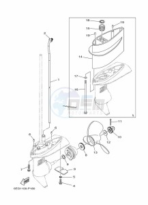 F2-5BMHL drawing PROPELLER-HOUSING-AND-TRANSMISSION-2