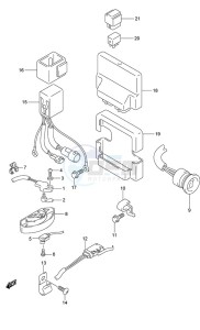 DF 250 drawing PTT Switch/Engine Control Unit