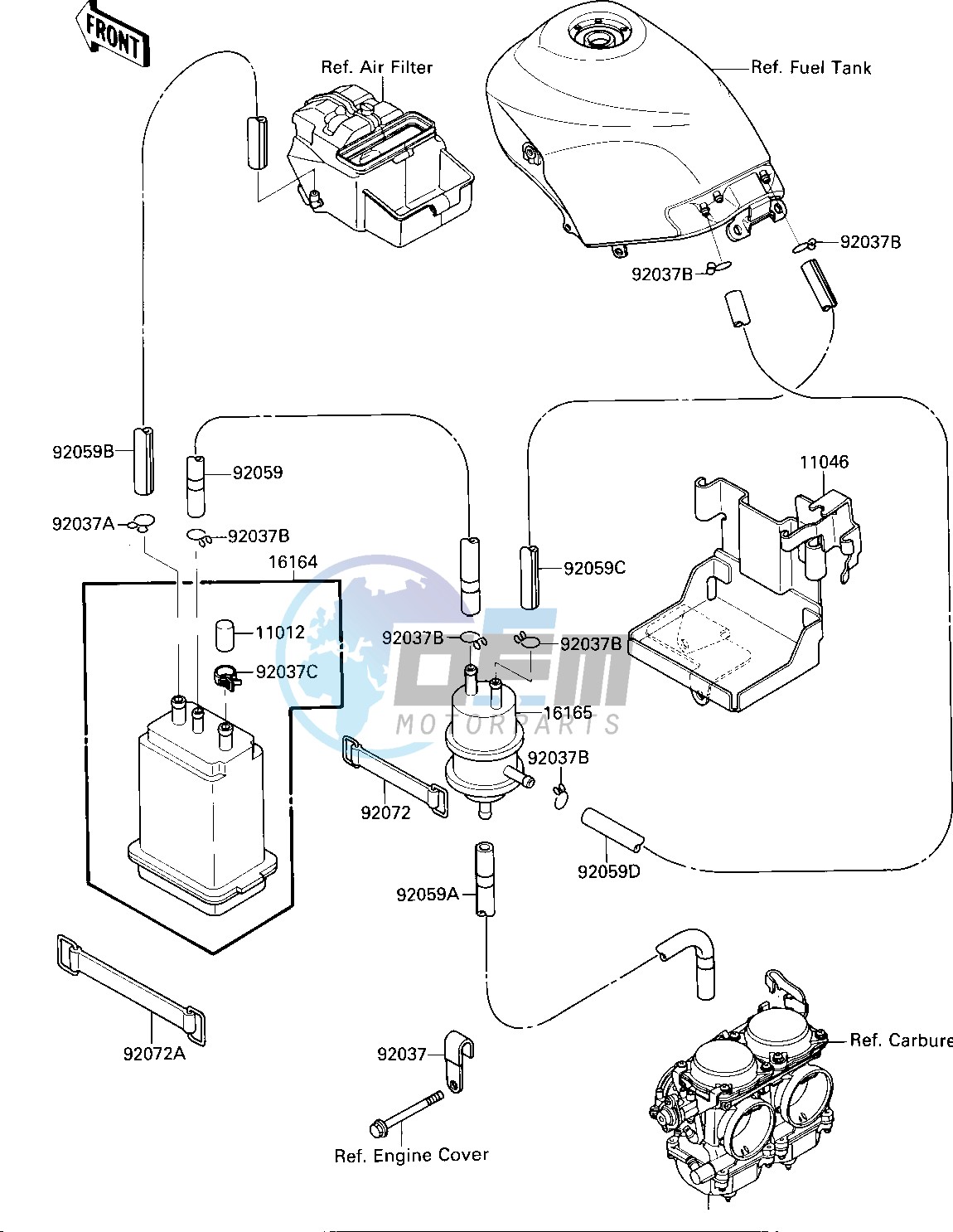 FUEL EVAPORATIVE SYSTEM