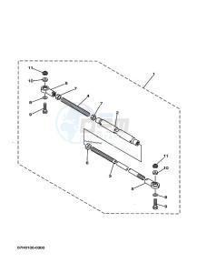 FL200FETX drawing STEERING-ACCESSORY-2