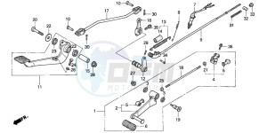 VF750C2 drawing PEDAL