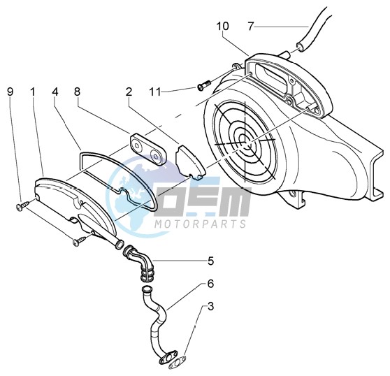 Cover - secondary air filter box