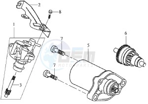 DD50 FIX 25 KMH E2 drawing STARTER / OILPUMP