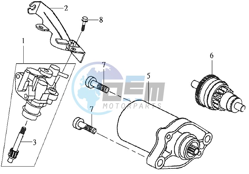 STARTER / OILPUMP