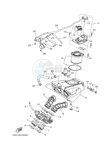 MT07A MT-07 ABS 700 (1XBC) drawing INTAKE