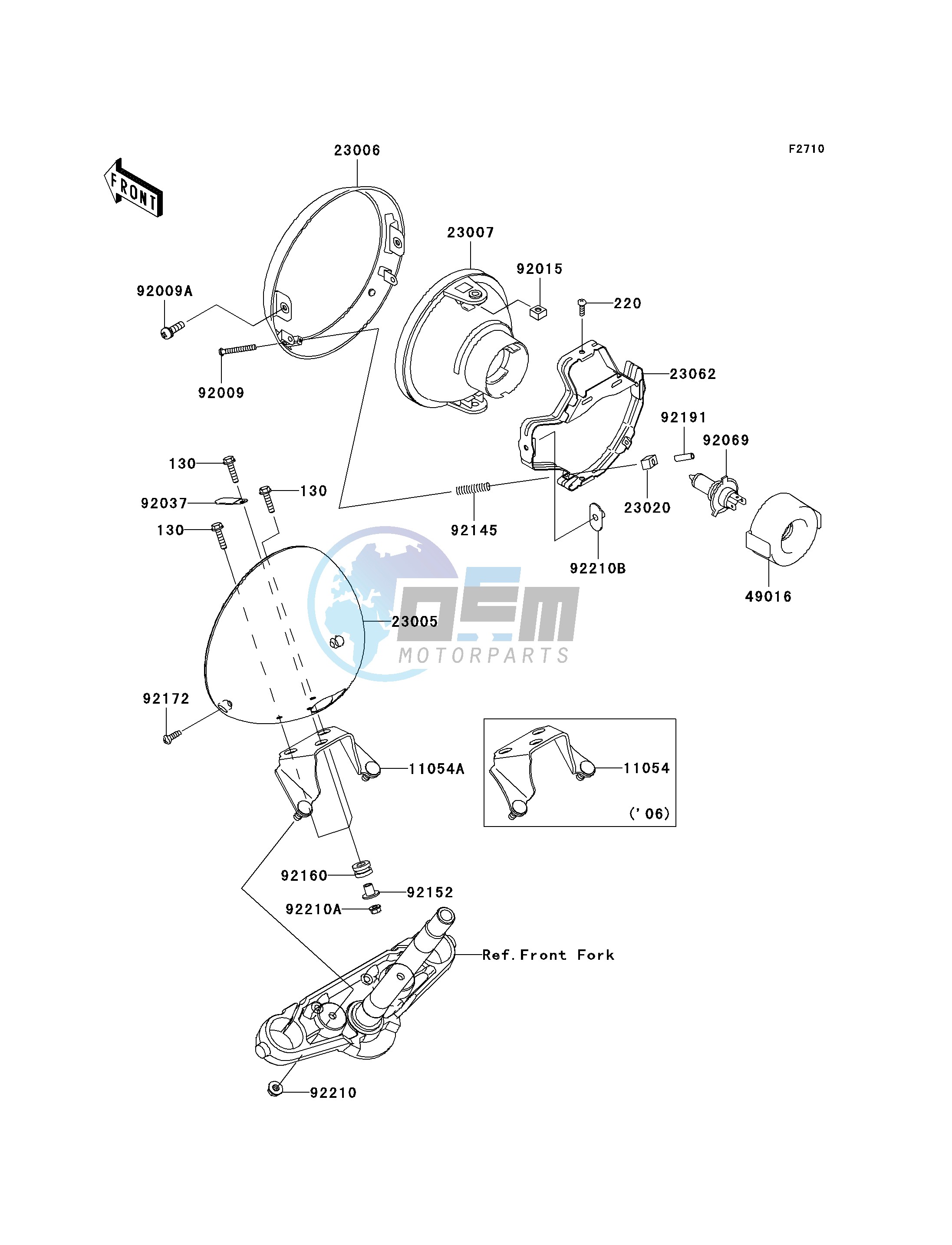 HEADLIGHT-- S- --- D6F - D8F- -