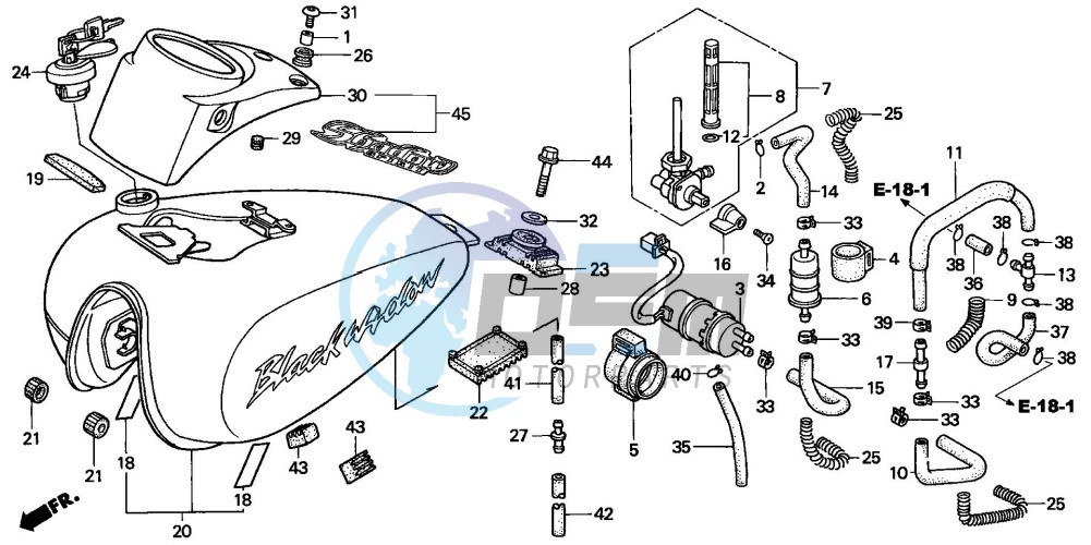 FUEL TANK/FUEL PUMP