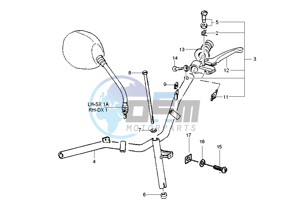 Rear brake control