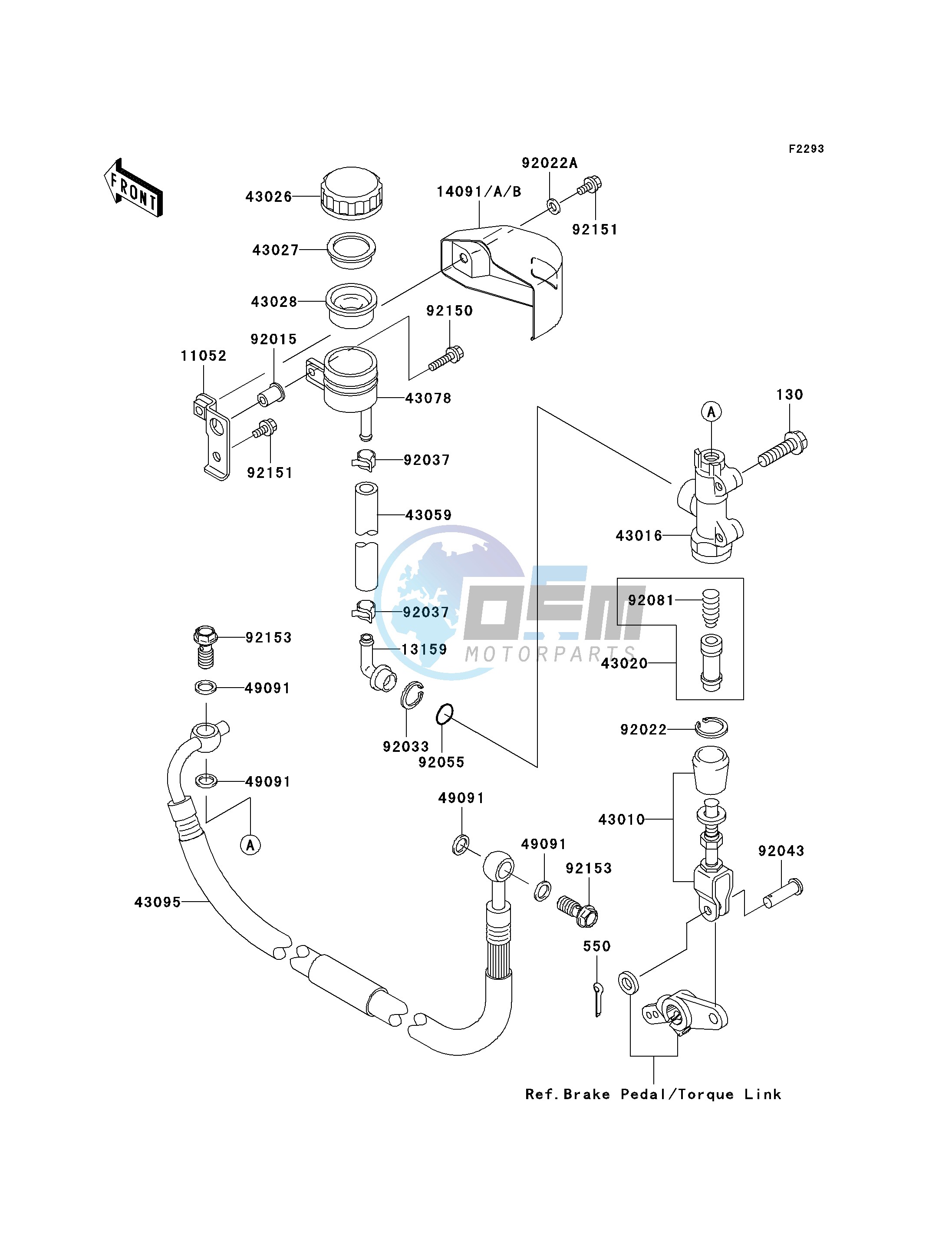 REAR MASTER CYLINDER