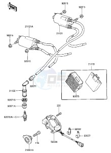 ZX 600 A [NINJA 600] (A1-A2) [NINJA 600] drawing IGNITION