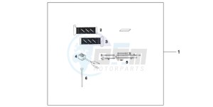 CB1000R9 Europe Direct - (ED) drawing GRIP HEATER(12A)